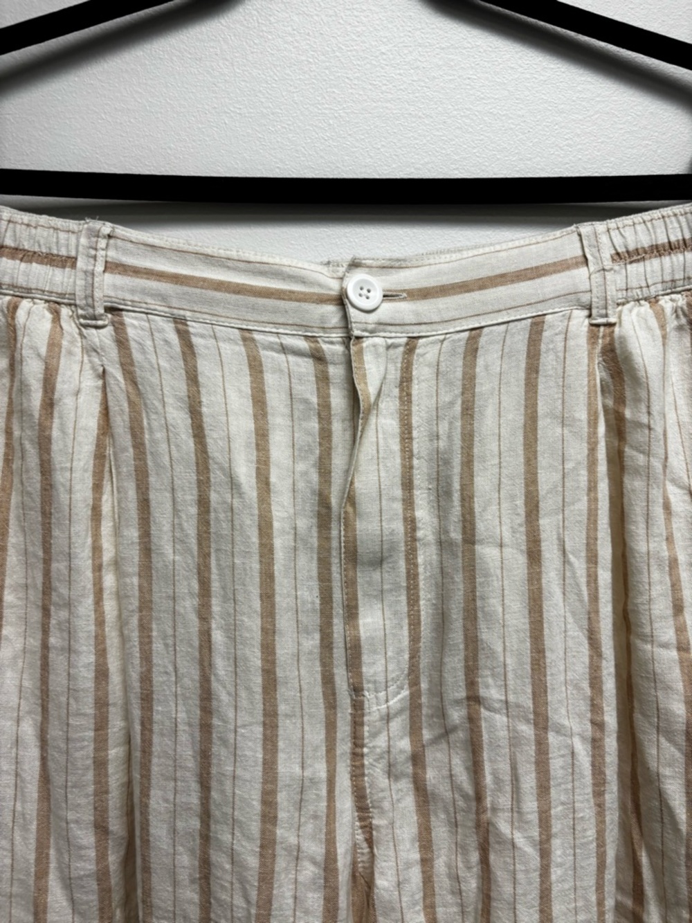 Aerie Pool To Party Linen Blend High Waisted Trouser - Picture 6 of 12